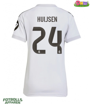 Real Madrid Dean Huijsen #24 Hemmatröja Kvinnor 2025-26 Kortärmad